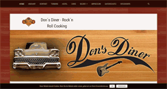 Desktop Screenshot of dons-diner.de